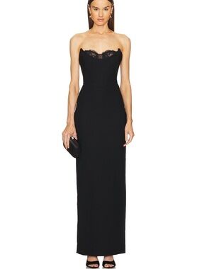 Michael Costello X Revolve Louisa Gown in Black